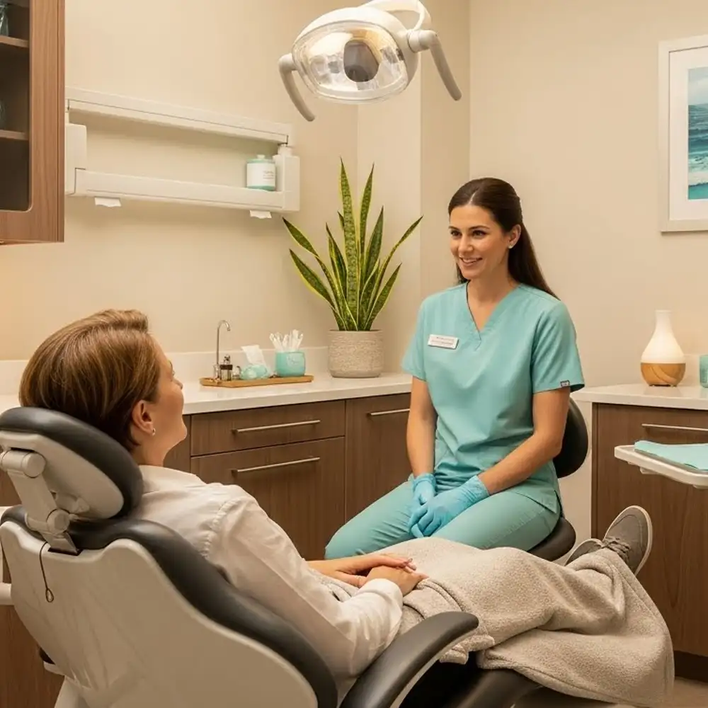 5 Signs You’re a Perfect Candidate for Sedation Dentistry Patient-at-Sedation-Dental-Spa of Miramar FL-with-Invisalign-Tra