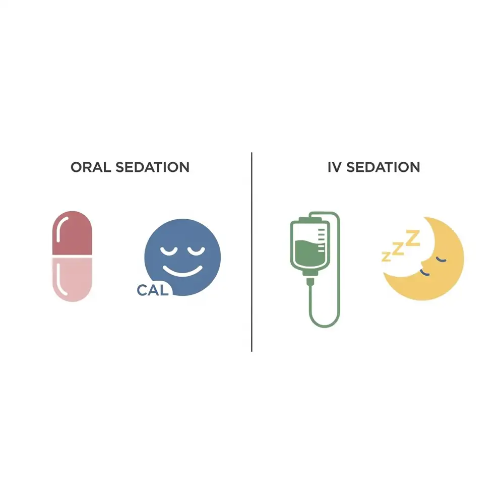 Oral Sedation vs IV Sedation Which Is Right for Your Dental Procedure copy
